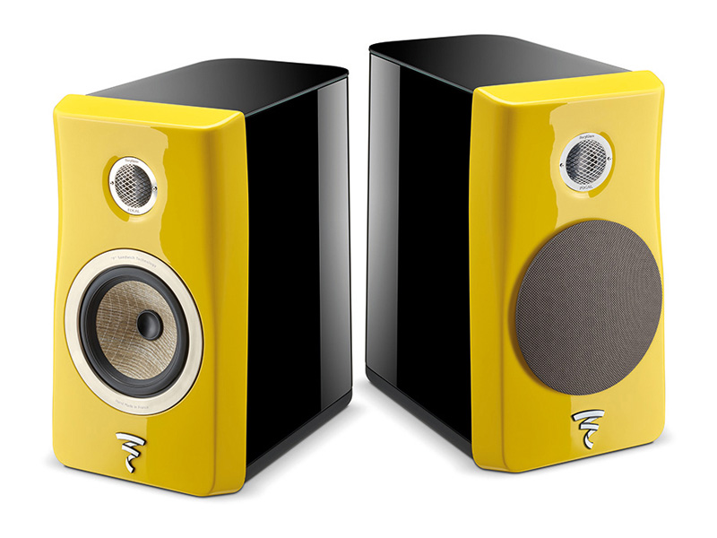 Yellow store computer speakers