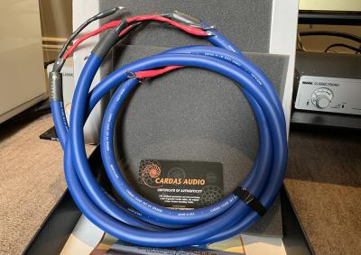 Cardas Clear Sky X4 2.5M Speaker Cables - DEMO