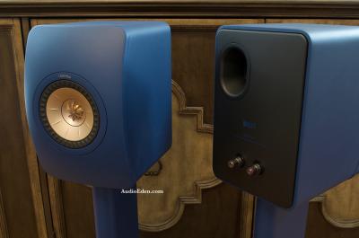 KEF LS50 META Monitors In Royal Blue