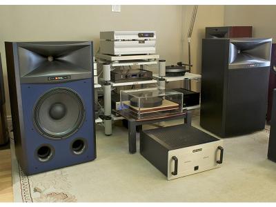 JBL Synthesis 4367  Floorstanding Speakers with Custom Stands