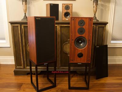 Stirling Broadcast LS3/6 Rosewood Monitors