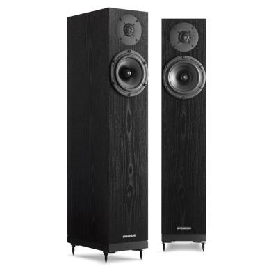 Spendor A4 Floorstanders in Black Oak - DEMO