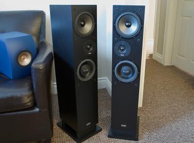 ProAc DT8 Floor Standers in Black Ash Finish