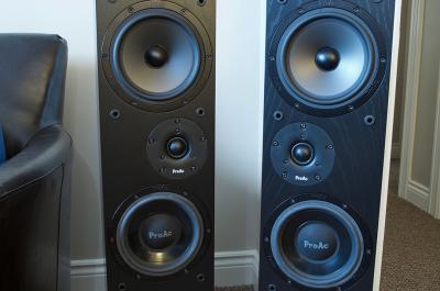 ProAc DT8 Floor Standers in Black Ash Finish