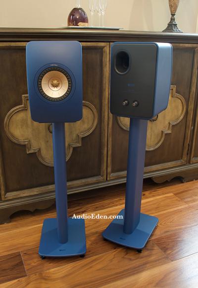 KEF LS50 META Monitors In Royal Blue