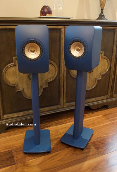 KEF LS50 META Monitors In Royal Blue