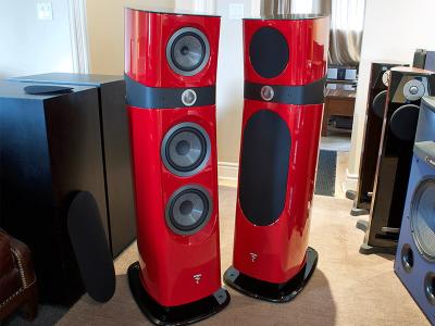 Focal Sopra 3 in Imperial Red Lacquer - Trade-In