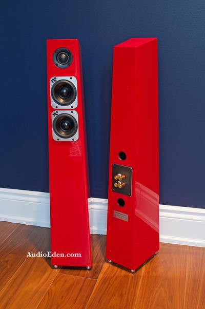 Totem Acoustic Tribe Tower In Fire Red Finish - DEMO