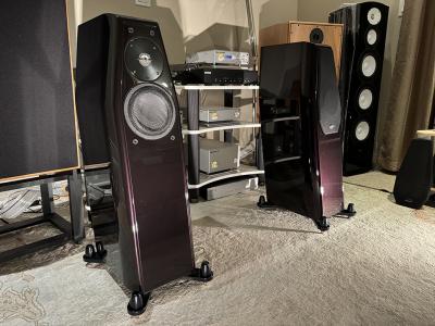 Kharma CRM 3.2FE Speakers in Aubergine - TRADE-IN