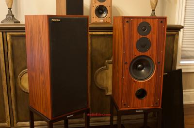 Stirling Broadcast LS3/6 Rosewood Monitors