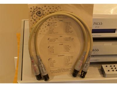 Cardas Neutral Reference 0.5M XLR Interconnects