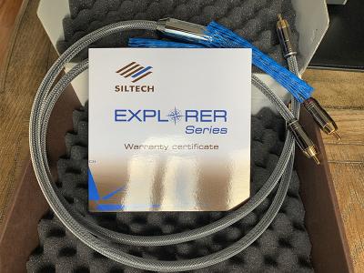 Siltech Explorer 180i 1.5M RCA Interconnects - IN STOCK