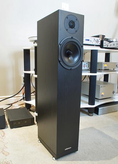 Spendor A4 Floorstanders in Black Oak - DEMO