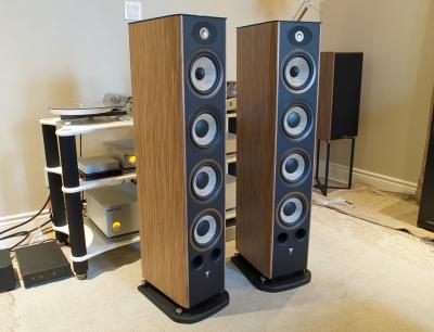 Focal ARIA 936 Speakers in Prime Walnut - TRADE-IN