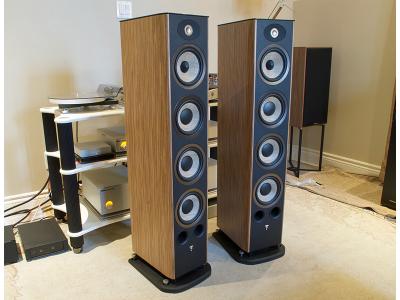 Focal ARIA 936 Speakers in Prime Walnut - TRADE-IN